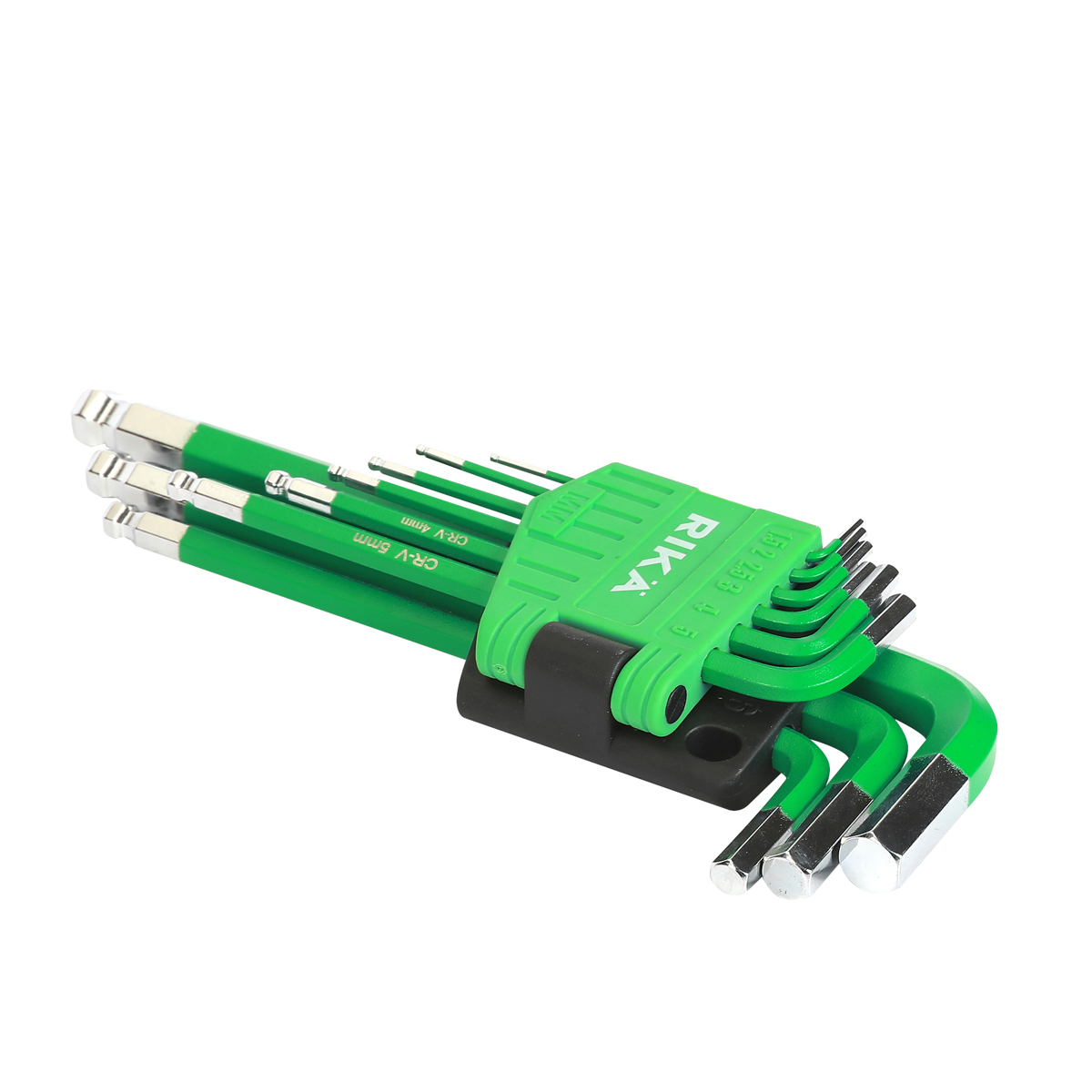 Rikä 9-Piece Professional Metric Long Ball-End Hex Key Set
